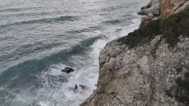 Günbatımı okyanus plajı. Yüksek kalite