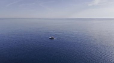 Uçsuz bucaksız okyanus. Yüksek kalite 4k görüntü