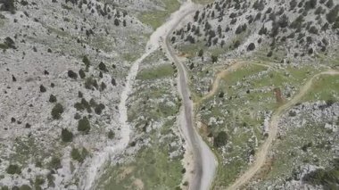 Toprak yol manzarası. Yüksek kaliteli FullHD görüntüler