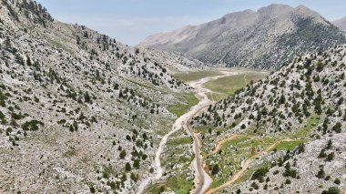 Dağ yolu. Yüksek kalite 4k görüntü