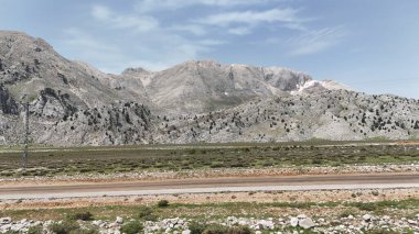 Dağ yolu. Yüksek kalite 4k görüntü