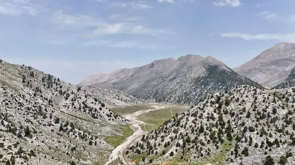 Dağ yolu. Yüksek kalite 4k görüntü