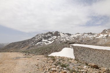 Dağ yolu. Dağ yolu. Yüksek kalite 4k görüntü