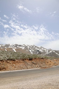 Dağ yolu. Dağ yolu. Yüksek kalite 4k görüntü