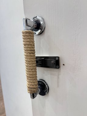 İp kapı kolu. Yüksek kalite fotoğraf