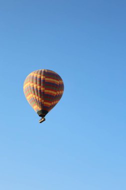 Balonlar gökyüzü manzarası. Sıcak hava balonları. Yüksek kalite 4k görüntü