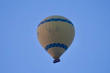 Balonlar gökyüzü manzarası. Sıcak hava balonları. Yüksek kalite 4k görüntü
