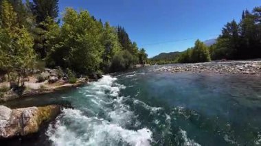 Rafting nehir macerası. Yüksek kalite fotoğraf