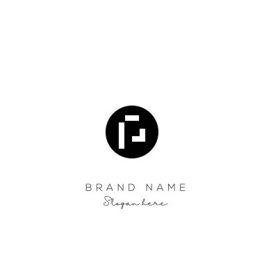 P Harfi logo simgesi vektör modern tasarım. P logo simgesi vektör çizimi modern tasarım. Her şirket için uygundur..