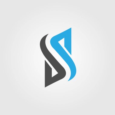 S nokta logo dizaynı teknolojisi. Sembol teknisyeni, internet, sistem, yapay zeka ve bilgisayar için S harfi. ilham logosu modern.