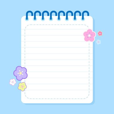 Şirin Çiçek Defteri. Düşünceleriniz İçin Boş bir tuval