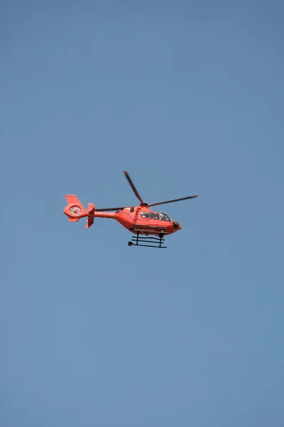 Helicóptero Rescate Acción Operaciones Búsqueda Rescate Mar Búsqueda Rescate Las —  Fotos de Stock