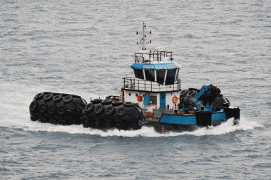 Gemi-Gemi-O sırasında Pnömatik Fender Taşımacılık