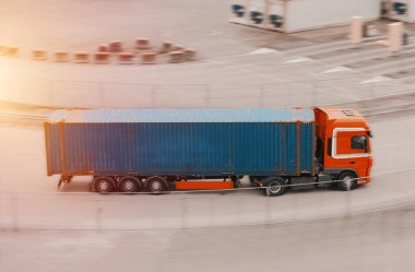 Modüller Arası Malzeme Zinciri Nakliyat Yarı karavan Aracı