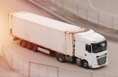 Modüller Arası Malzeme Zinciri Nakliyat Yarı karavan Aracı