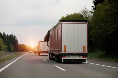 Multimodal Dağıtım Teslimat Kargo Kamyonu 