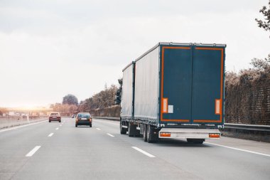 Multimodal Dağıtım Teslimat Kargo Kamyonu 