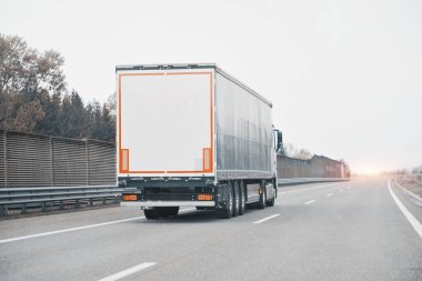 Multimodal Dağıtım Teslimat Kargo Kamyonu 