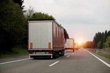 Multimodal Dağıtım Teslimat Kargo Kamyonu 