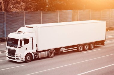 Bozulabilir Hassas Kargo Taşımacılığı İçin Modern Dondurulmuş Kamyon