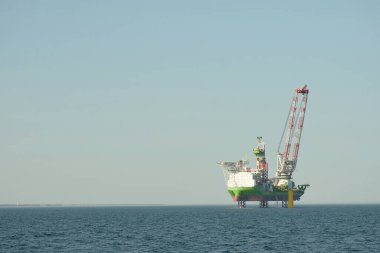Offshore Offshore Jack-Up Rüzgâr Çiftliği Yükleme Gemisi Geçiş Parçası, Yenilenebilir Enerji Geliştirme Noirmoutier Projesi