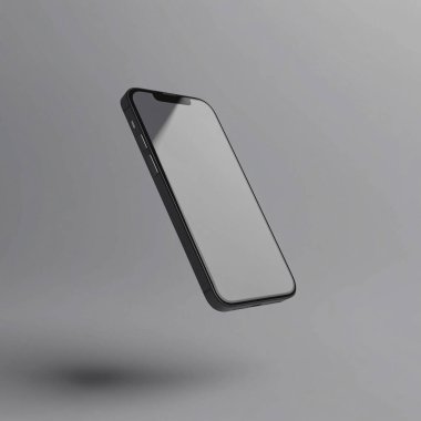 iphone 16 mockup, floating in mid air, grey background, studio shot --v 6.1 Job ID: 8bb8e059-77bb-469e-b786-9c96927dadc0