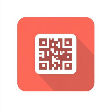 code code icon digital red