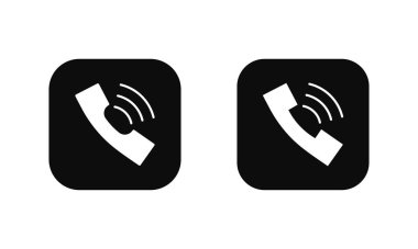 Telefon simgelerinin vektör simgesinin kümesi