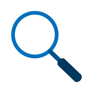 Arama simgesi vektör illüstrasyonu