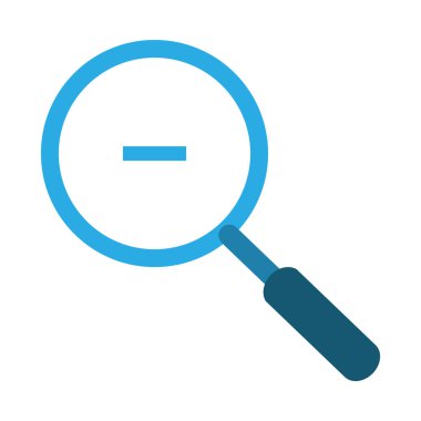 Arama simgesi vektör illüstrasyonu