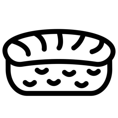 Suşi simgesi - Asya somon suşisi