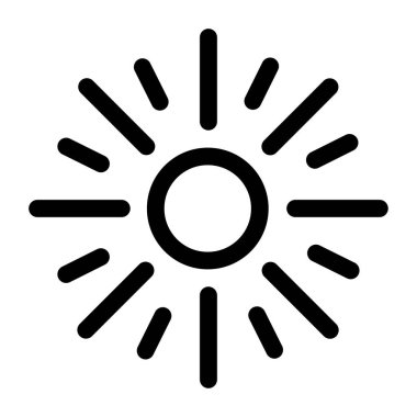 Yeni yıl simgesi - Havai fişek simgesi