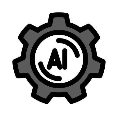 Yapay Zeka Ayarları Sembolü - Yapay Zeka Simgesi.