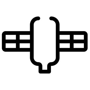 GPS konumu - modern GPS konumu veya navigasyon simgesi