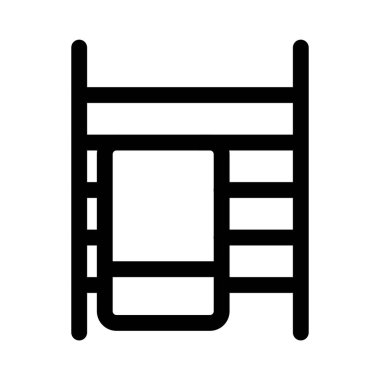 Banyo havlusu ısıtıcısı - temiz ve modern banyo simgesi