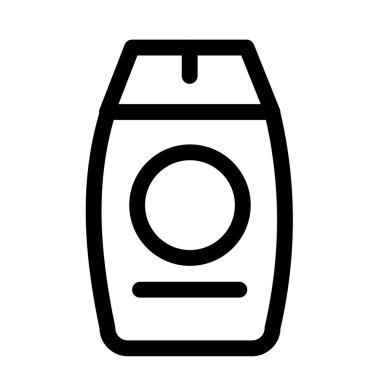 Banyo şampuanı - temiz ve modern banyo ikonu