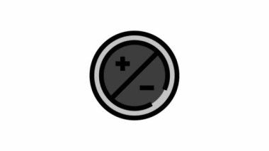 Kamera pozlama düğmesi - temiz ve modern fotoğrafçılık ve video resim simgesi.