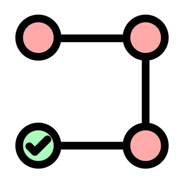 Vektör sembolü - Kategori simgesi simgesi
