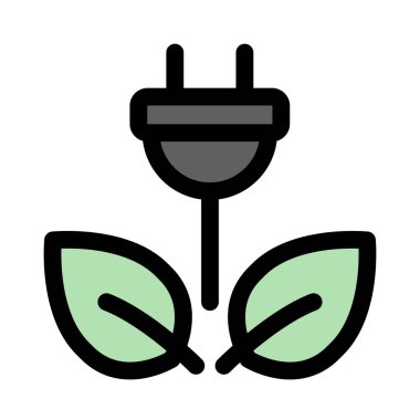 Ekolojik enerji sembolü - yenilenebilir enerji, sürdürülebilirlik ve ekoloji simgesi.