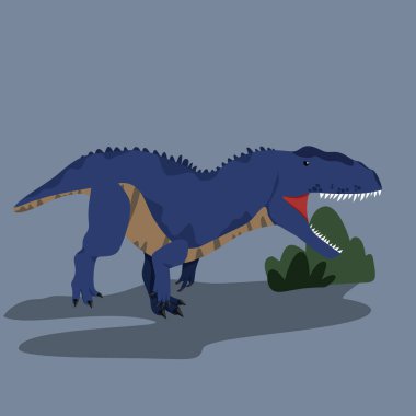 Sinraptor Etobur Orta büyüklükteki yırtıcı, ormandaki düzlüklerde yaşar