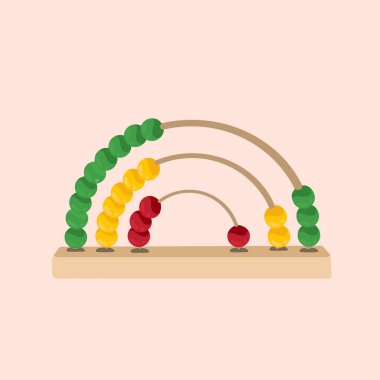 Çocuklar ahşap abaküs matematik bulmaca öğreniyor gökkuşağı eğitici Montessori kulesi gökkuşağı kulesi oyuncağı