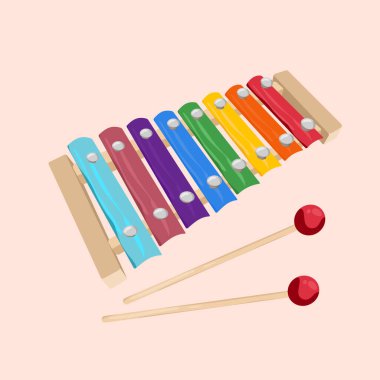 Metal tuşlu ksilofon gökkuşağı müzik oyuncakları eğitimsel Montessori spiral kulesi top Maya top kulesi gökkuşağı oyuncakları