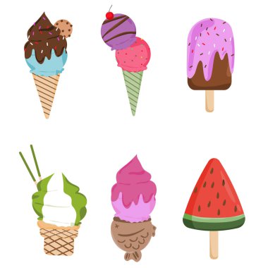 Scoops ve Con 'lu Lezzetli Dondurma Koleksiyonu