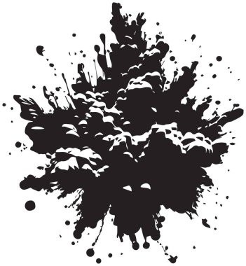 Boya şeklinde bir vektör çizer. Adobe Illustrator sürüm 8 olarak kaydedildi..