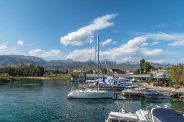 Cholpon-Ata, Issyk-Kul bölgesi, Kırgızistan - 5 Eylül 2024: 