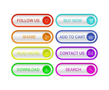 Renkli CTA düğmesi ayarlandı.