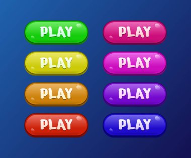 CTA oyunu düğmesi seti: Oynat.