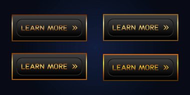 Altın CTA düğmesi seti: Daha fazla bilgi edinin.