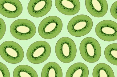 Kiwi vektör renkli arkaplan.