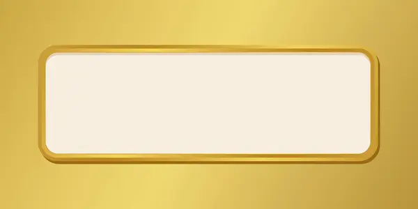 Altın CTA düğme şablonu.